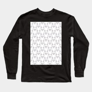 Llama/alpaca pattern Long Sleeve T-Shirt